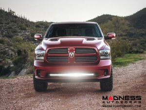 Dodge Ram 1500 LED Light Bar Bumper Mount - Midnight SR-Series - 40"
